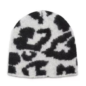 Jocelyn Animal Jacquard Knit Hat